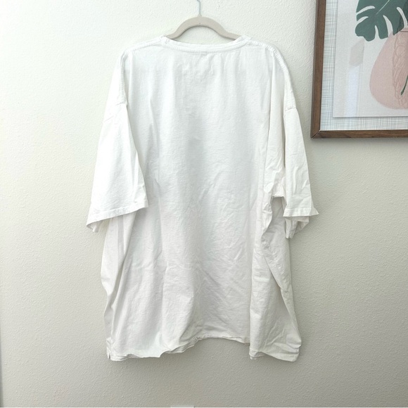 Dolly Parton Graphic Tee Shirt Top Floral Country White Short Sleeve Size 7XL - Picture 6 of 9